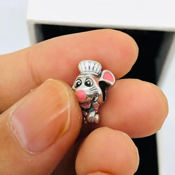 ✨🔥Pandora Disney Pixar Ratatouille Remy Charm Sterling silver - Picture 5 of 5